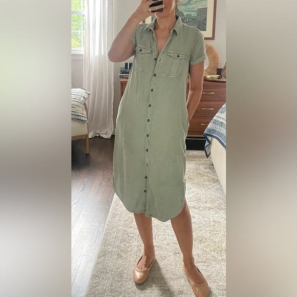 C&C California Midi Shirt Dress - Picture 4 of 11